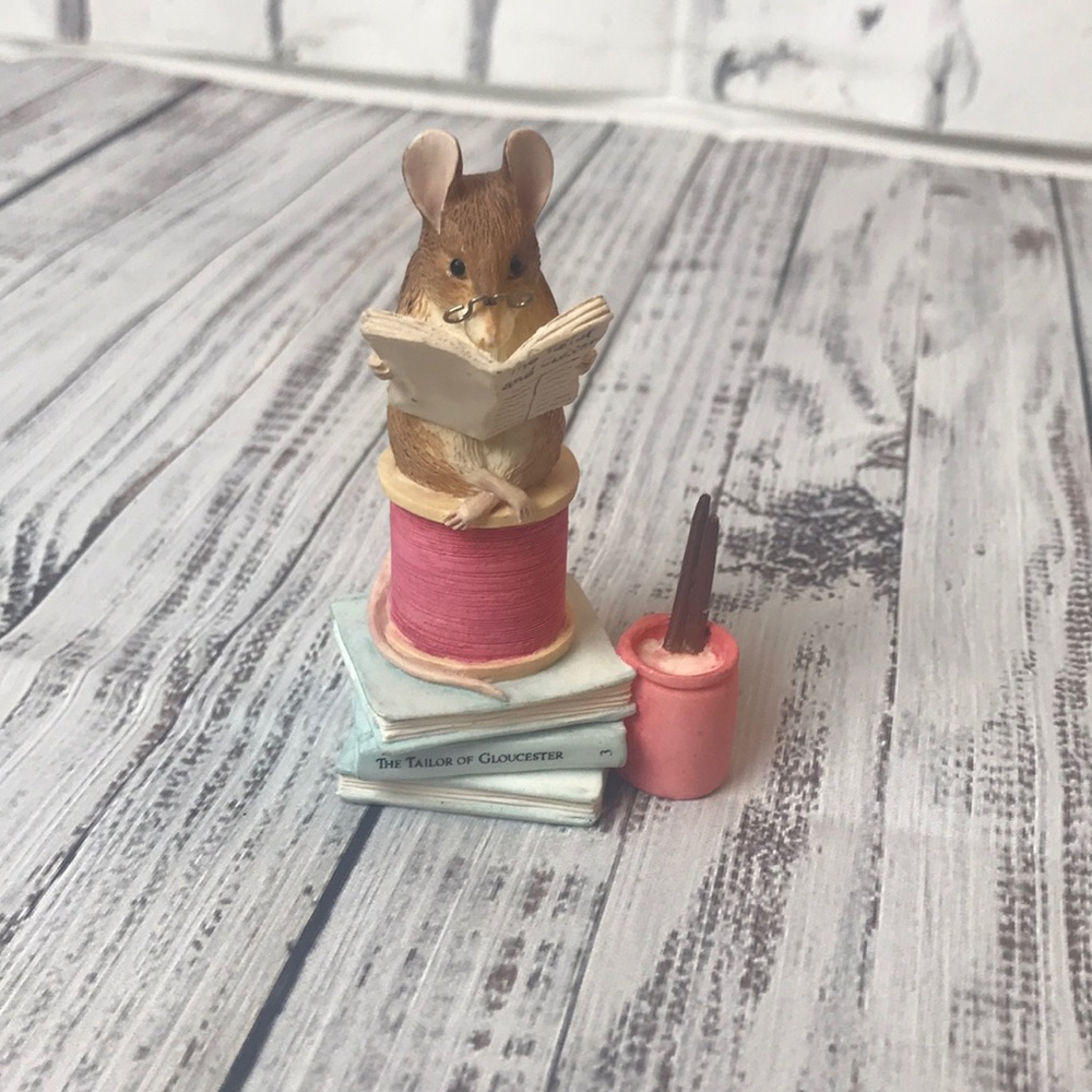 Vintage mouse decoration